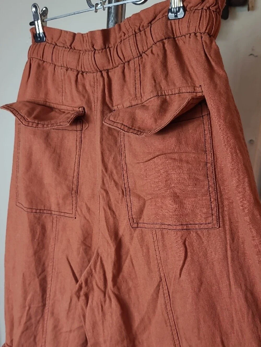 Forever 21 Rust Cargo Joggers